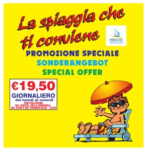 OFFERTA 2025 bibione spiaggia